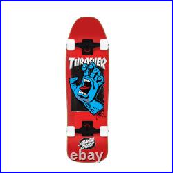 Santa Cruz x Thrasher Screaming Hand Shaped Cruzer (Red) Complete Skateboard