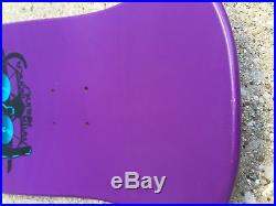 Santa Monica Airlines SMA Cruz Natas Panther Reissue Purple Skateboard Deck Ltd