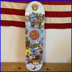 Santa cruz novelty skateboard deck wall clock Authorized Dealer Skate Legends OG