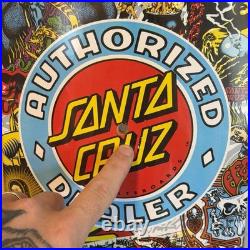 Santa cruz novelty skateboard deck wall clock Authorized Dealer Skate Legends OG