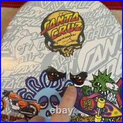 Santa cruz novelty skateboard deck wall clock Authorized Dealer Skate Legends OG