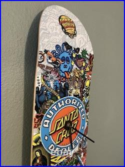 Santa cruz novelty skateboard deck wall clock Authorized Dealer Skate Legends OG