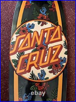 Santa cruz skateboard complete Bullet Trucks road rider hand logos