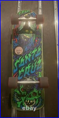 Santa cruz skateboard complete deck 9 inches Used import from Japan