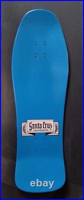 Santa cruz skateboard deck Jeff Kendall Jagermeister reissue blue