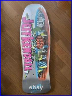 Santa cruz skateboard deck Jeff Kendall reissue 10 inches unused item from Japan