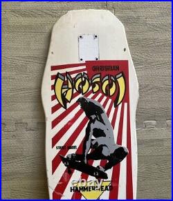 Santacruz christian HOSOI 80's original vintage skateboard deck