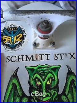 Schmitt Stix Bryce Kanights OG skateboard Tracker trucks powell santa cruz
