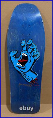 Screaming Hand Jim Phillips 30th Santa Cruz skate deck SIGNED S/N L/E 1000