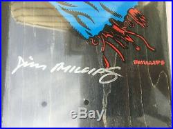 Screaming Hand Signed Under Shrink by Jim Phillips Santa Cruz Skateboard Deck
