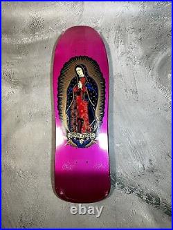 Sealed Santa Cruz Jason Jessee Pink Metallic Lady Guadalupe Skateboard Deck