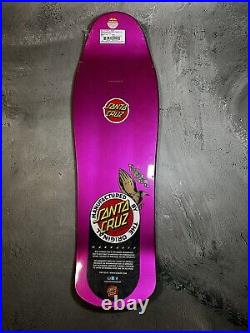 Sealed Santa Cruz Jason Jessee Pink Metallic Lady Guadalupe Skateboard Deck