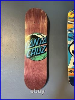 Set of 3 Skateboards Blind Car Crash Santa Cruz Element Never Skated