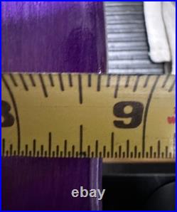 Shipyard Skates La Chica purple stain skateboard deck 8.5 Creature Santa Cruz