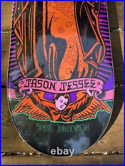Signed Jason Jessee Guadalupe The Driven 8.5 Skateboard Deck Santa Cruz Art