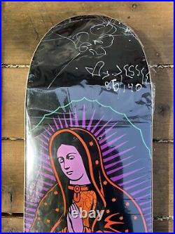 Signed Jason Jessee Guadalupe The Driven 8.5 Skateboard Deck Santa Cruz Art