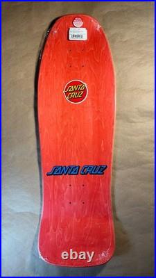 Signed Santa Cruz Jeff Kendall Snake Reissue Skateboard Deck Blacklight Art