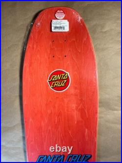 Signed Santa Cruz Jeff Kendall Snake Reissue Skateboard Deck Blacklight Art