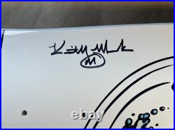 Signed Santa Cruz Keith Meek OG Slasher Reissue Skateboard Deck Jim Phillips Art