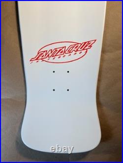 Signed Santa Cruz Keith Meek OG Slasher Reissue Skateboard Deck Jim Phillips Art