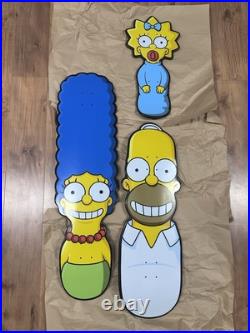 Simpsons Skateboard Set Homer Marge and Maggie Santa Cruz
