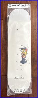 Simpsons Skateboard Skate Deck Mr Plow Homer Bushman Nonexistent 8.5 Santa Cruz