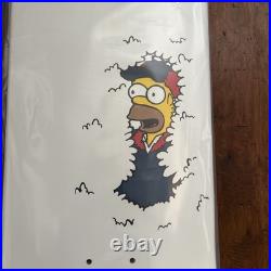 Simpsons Skateboard Skate Deck Mr Plow Homer Bushman Nonexistent 8.5 Santa Cruz