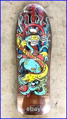 Simpsons x Santa Cruz skateboard Sea Captain Limited edition Rare