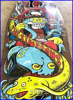 Simpsons x Santa Cruz skateboard Sea Captain Limited edition Rare