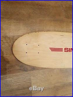 Sims / Lonnie Toft Deck / Vintage Skateboard / 70's / G&s / Nos / Santa Cruz