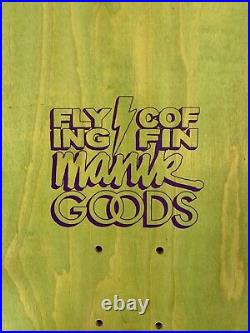 Skateboard Art Limited Edition RARE Flying Coffin Manik Goods Santa Cruz Supreme