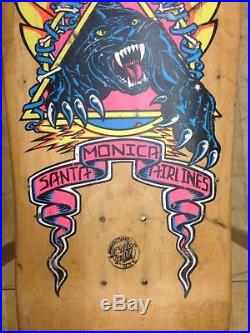 Skateboard Natas Kaupas SMA Santa Cruz 1988 OG Panther Powell Peralta Zorlac
