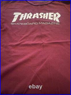 Skateboard T-Shirt Lot of 19 Santa Cruz, Vans, and Thrasher