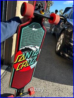 Skateboard longboard santa cruz