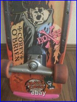 Skateboard vintage Santa Cruz Cory O'Brien Signature Model 80's rare