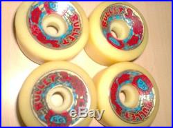 Skateboard wheels vintage new nos santa cruz bullet speed wh - original 4 set