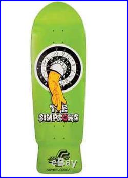 Skateboards Longboard sk8 SIMPSONS HOMER ONE 31.4 DECK SANTA CRUZ MLFSCC3105
