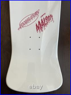 Slasher Santa Cruz Malbon Skateboard Deck. 10.1in LTD Meek