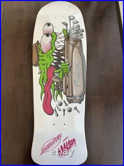 Slasher Santa Cruz Malbon Skateboard Deck. 10.1in LTD Meek