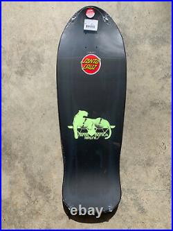 Sma Natas Kaupas Panther 3 Glow In The Dark Skateboard Deck Reissue Santa Cruz