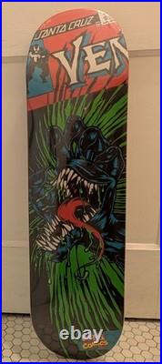Special Edition Marvel VENOM Santa cruz Screaming Hand skateboard Deck
