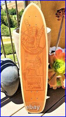 Spiderman Marvel Comics x Santa Cruz Engraved Skateboard Deck Limited #0002