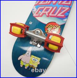 SpongeBob Best Buds Santa Cruz 7.75 Skateboard Deck Independent Trucks