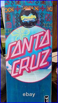 SpongeBob SquarePants Patrick Star Best Buds Santa Cruz 7.75 Skateboard Deck