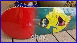 SpongeBob SquarePants x Screaming Hand Santa Cruz Nickelodeon Skateboard Deck