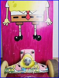 Spongebob Squarepants Santa Cruz Skateboard Deck 8.0 31.6