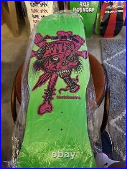 Spoof Metallica Zorlac Brand X Deck Punk Stix SANTA CRUZ NOS SKATEBOARD JESSEE