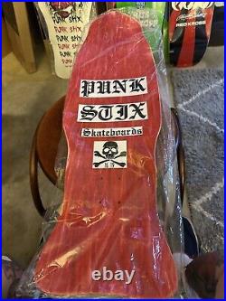 Spoof Metallica Zorlac Brand X Deck Punk Stix SANTA CRUZ NOS SKATEBOARD JESSEE