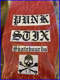 Spoof Metallica Zorlac Brand X Deck Punk Stix SANTA CRUZ NOS SKATEBOARD JESSEE