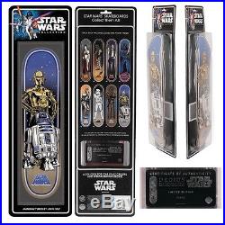 Star Wars 3CPO-R2 Collectors Edition Santa Cruz Skateboard Deck